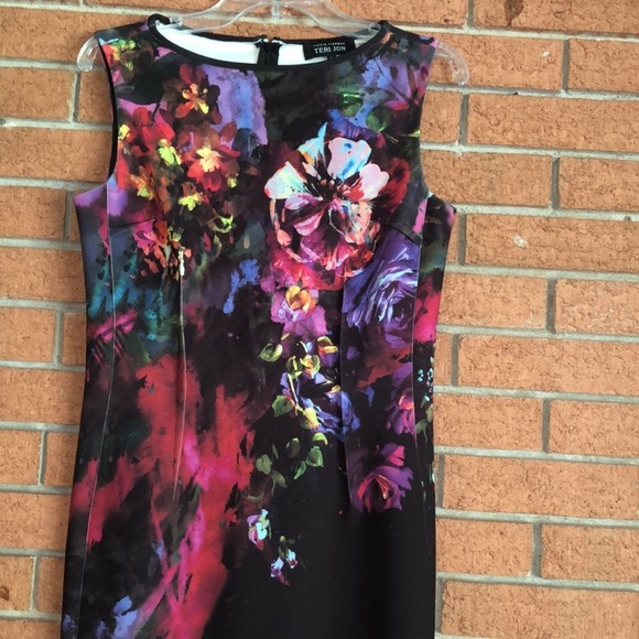 🌺RICKIE FREEMAN TERI JON🌺SUBA SHEATH DRESS🌺 - Picture 2 of 8